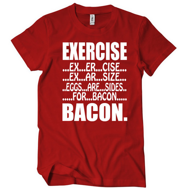 This t-shirt is strict paleo.