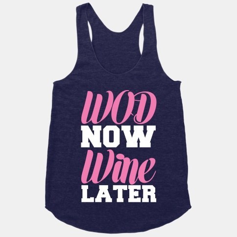 This tank top knows a thing or two about motivation.
