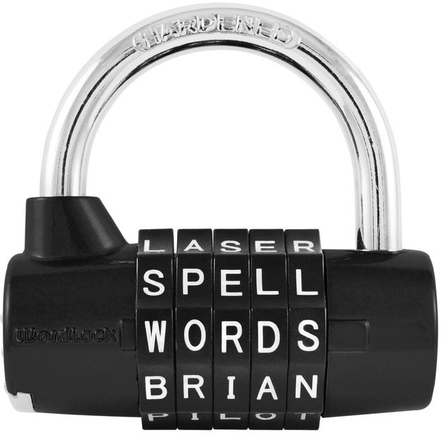 Lock That Uses Words Instead of Numbers