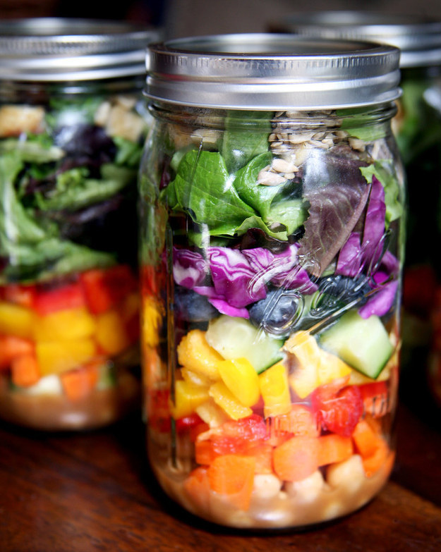 Rainbow Protein-Packed Salad