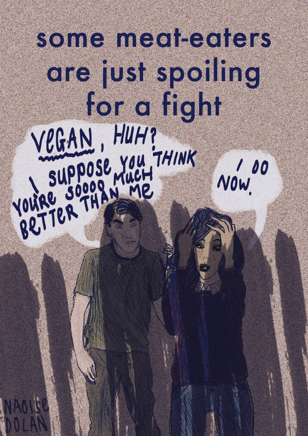 13 Awkward Moments Every Vegan Knows