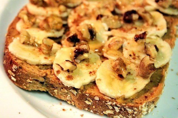 Banana Nut Toast