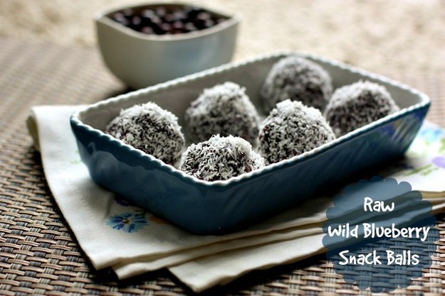 Blueberry Coconut Balls