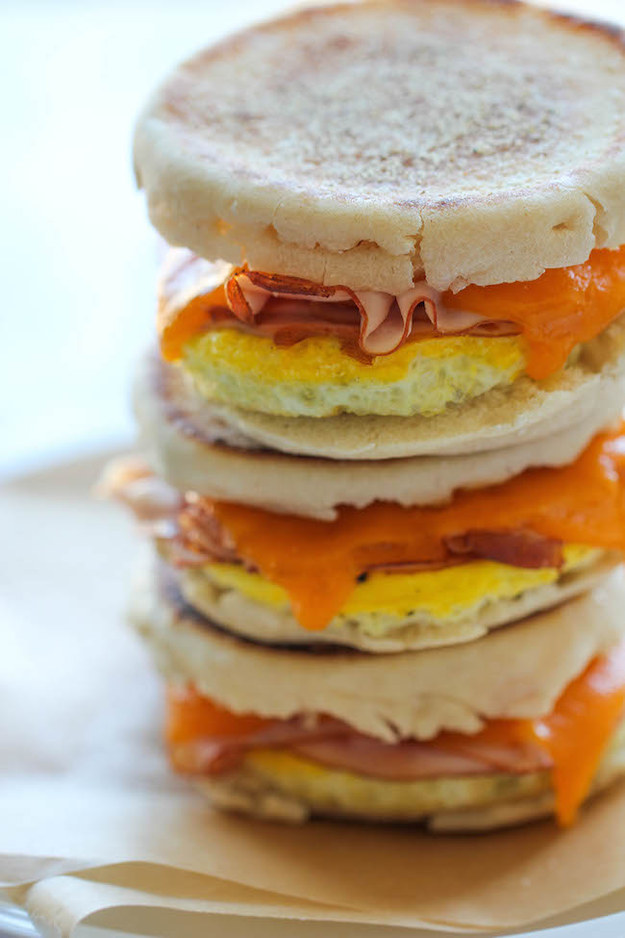 Freezer Breakfast Sandwiches