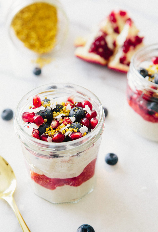 Overnight Buckwheat and Cashew Parfait