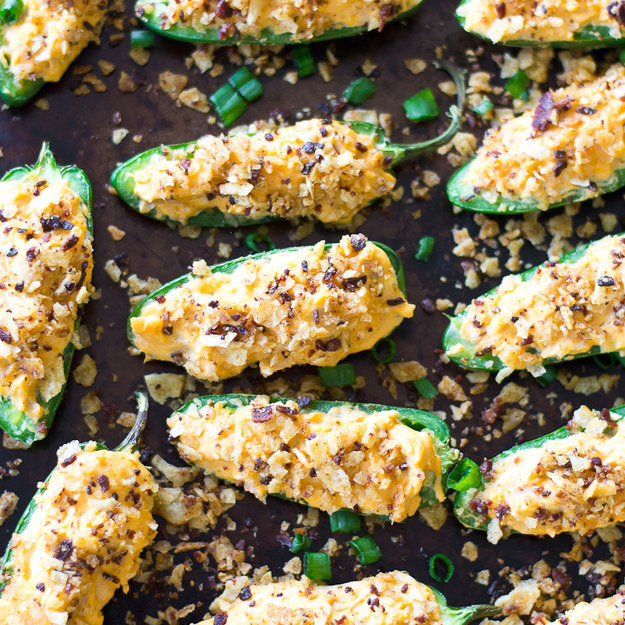 Buffalo Chicken Jalapeño Poppers