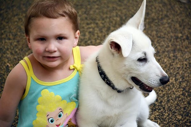 A Little Girl With No Feet Just Got A Puppy With No Paw