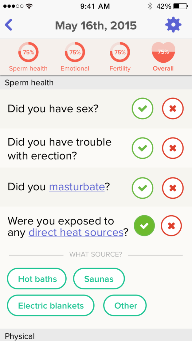 Men Now Have An App To Track Their Sperm - BuzzFeed News