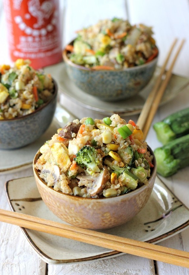 Quinoa Veggie "Fried Rice"