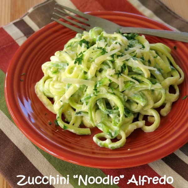 5-Ingredient Zucchini "Noodle" Alfredo