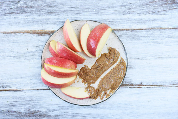 Apple Slices and Almond Butter