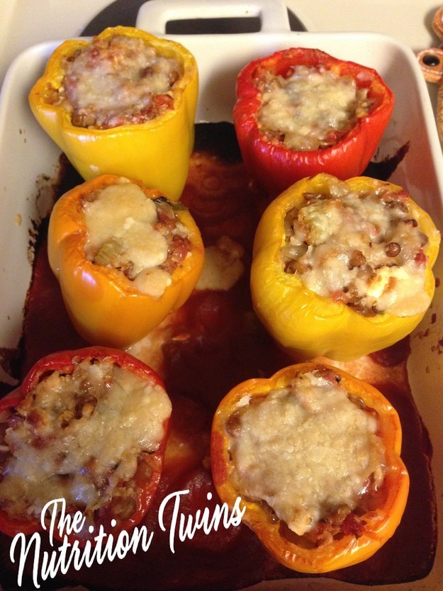 Cheesy Stuffed Peppers