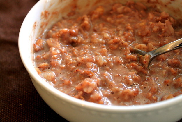 Chocolate Brownie Oatmeal