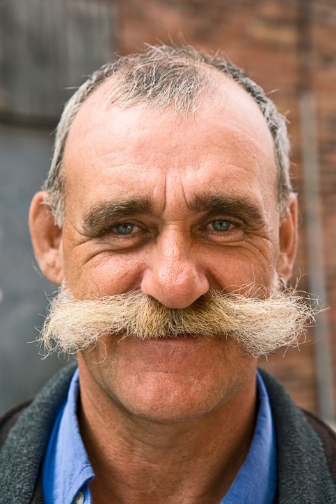 Dad's mustache