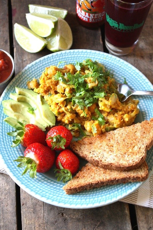 Mexican Chickpea Scramble