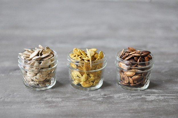 Perfect Homemade Pumpkin Seeds in Three Flavors