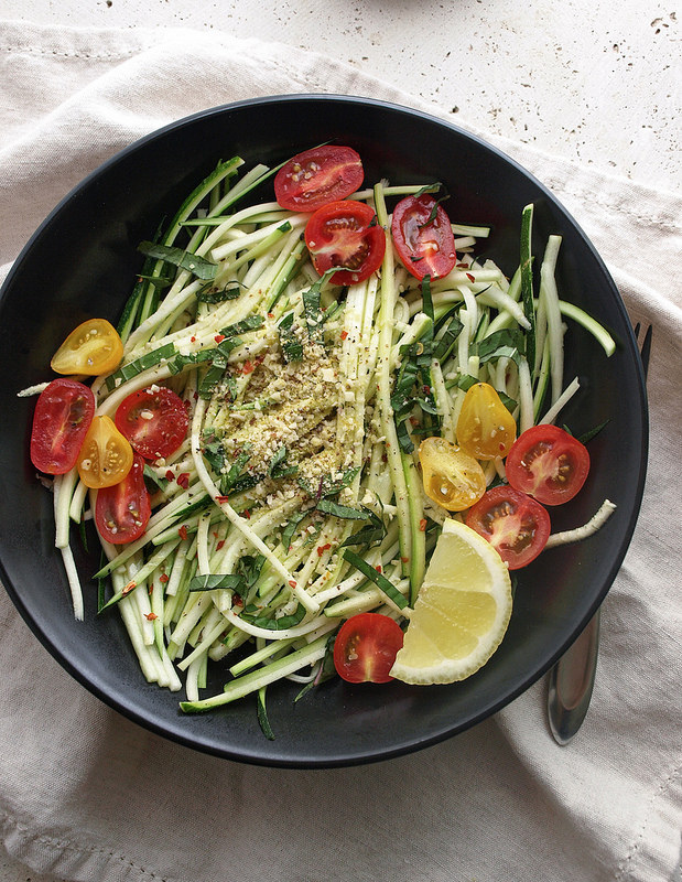 Simple Zucchini Pasta Salad