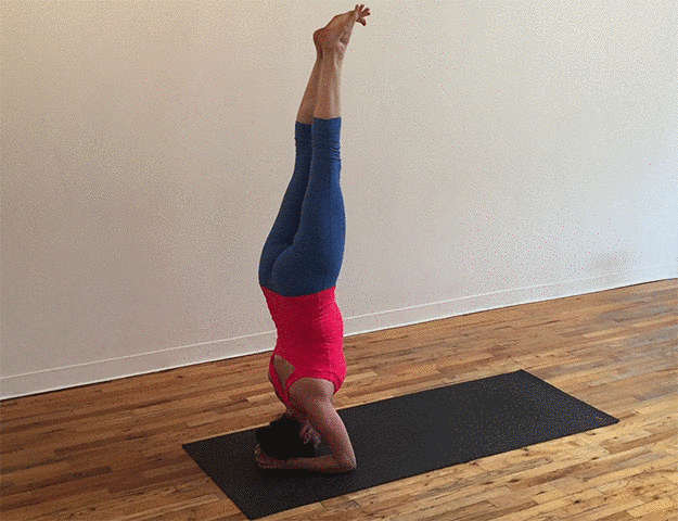 Teach Yourself To Do A Headstand In 5 Moves