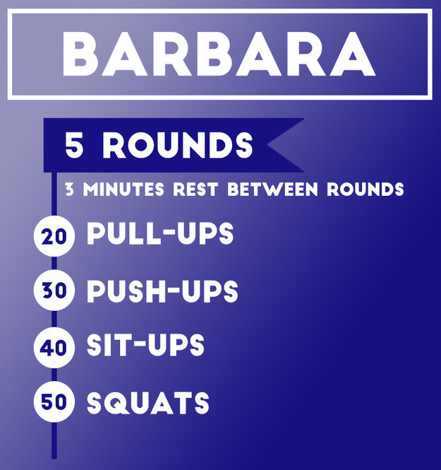 Workout 1: Barbara