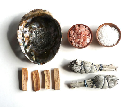 Burn some sage to cleanse your space (or at least make it smell incredible).