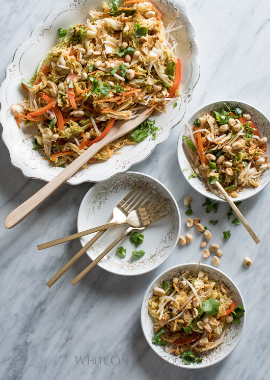 Cabbage Vegetable Pad Thai