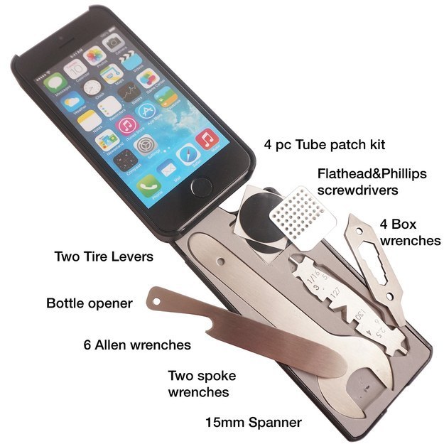 This iPhone case with 22 bike tools built-in ($20)