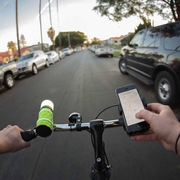 This mountable speaker that's also a bike light ($80)